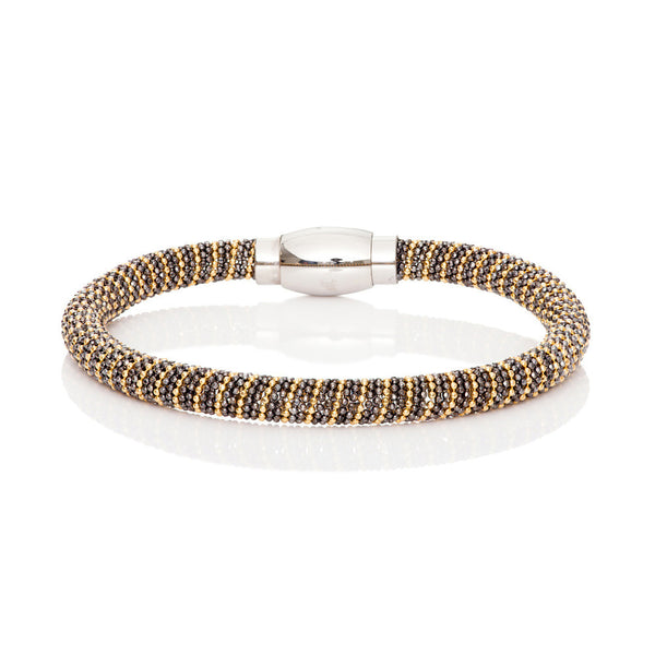 Beachwood (Charcoal & Gold)