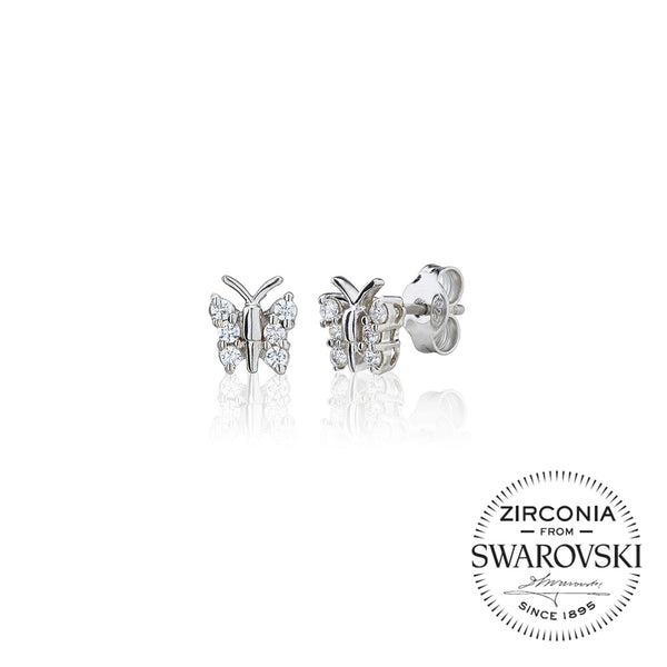 Butterfly Stud Earrings (0.25ct)