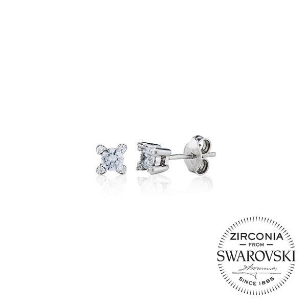 Single Stone, Stone Set Claw Stud Earrings (0.50ct)