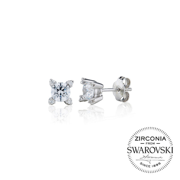Single Stone, Stone Set Claw Stud Earrings (1.00ct)