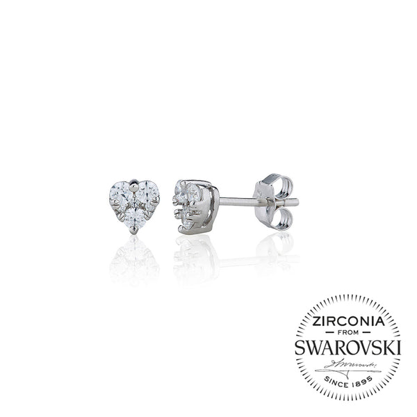Triangular Trilogy Stud Earrings (0.40ct)