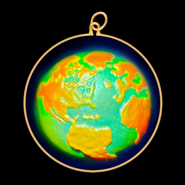 Planet Earth Globe - West (Large)