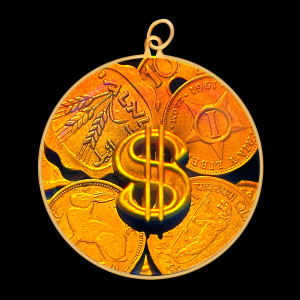 Dollar Sign Coins Money (Large)