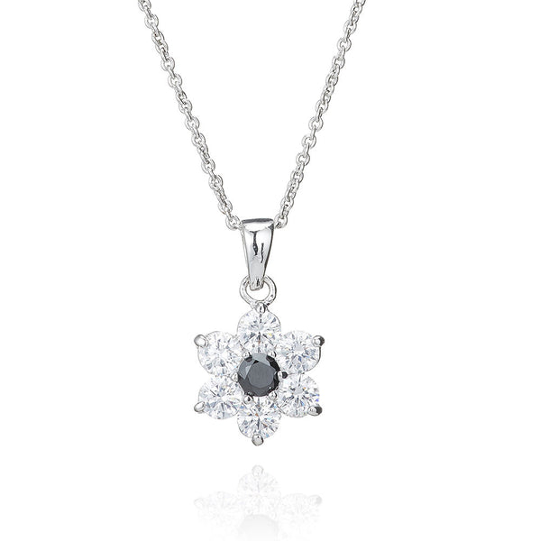Silver Flower Pendant