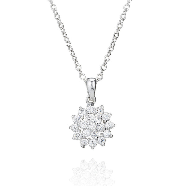 Silver Cluster Pendant