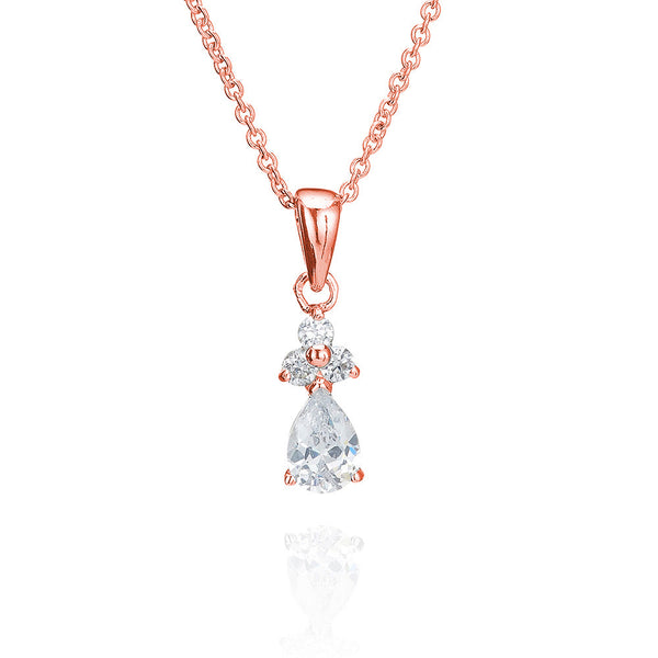 Rose Pear Pendant