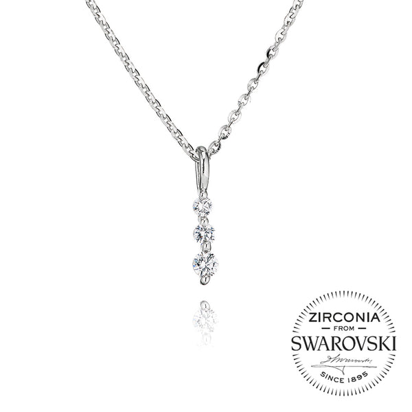 Graduating Trilogy Pendant Necklace (0.25ct)