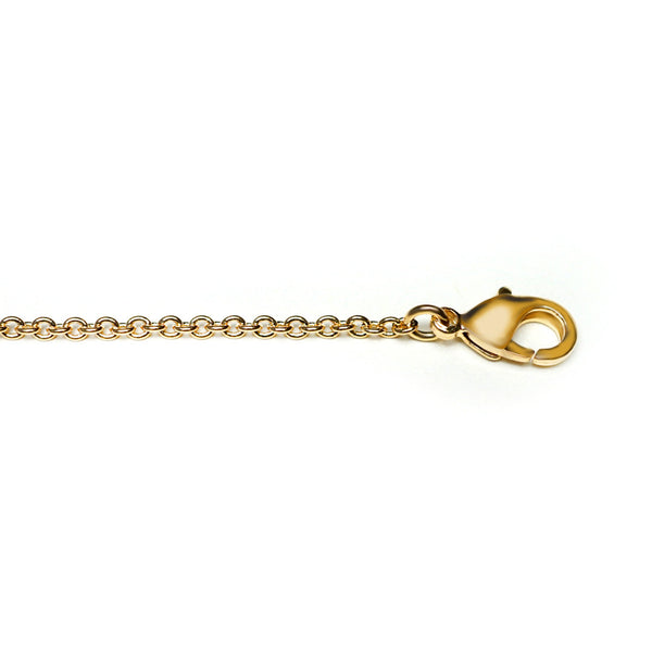 Yellow Gold 18" Chain