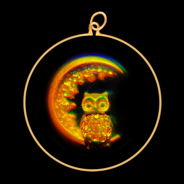 Owl & Moon (Large)